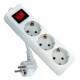 Удлинитель Гарнизон EL-NB-G3-W-2 2м White 3 розетки