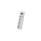 Сетевой фильтр Pilot mini 1.8м White 4 розетки