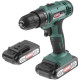 Аккумуляторная дрель-шуруповерт Hammer ACD18A Li-Ion 1.5 А·ч 18 В x2 кейс