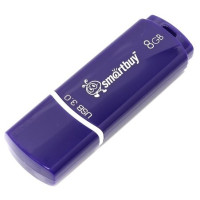 Smartbuy USB Drive 8GB Crown Blue (SB8GBCRW-Bl)
