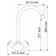 Смеситель для кухни WasserKRAFT Amper 2907