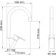 Смеситель для кухни WasserKRAFT Leine 3507