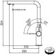 Смеситель для кухни Franke Neptune Clear Water хром 115.0370.689