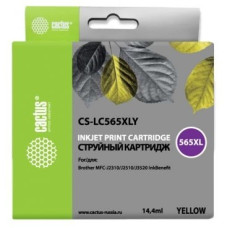 Cactus LC565XLY Картридж для Brother MFC-J2510, желтый