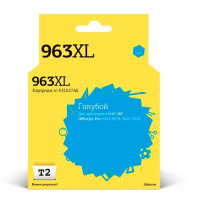 T2 3JA27AE Картридж №963XL для HP Officejet Pro 9010/9013/9020/9023, голубой