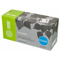 Картридж лазерный Cactus CS-CE260X черный (17000стр.) для HP LJ CP4525