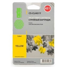 CACTUS CLI-451Y Картридж струйный CS-CLI451Y желтый для Canon MG 6340/5440/IP7240 (10,2ml)