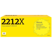 T2 W2212X картридж TC-HW2212X для HP CLJ Pro M255/M282/M283 (2450 стр.) Желтый, с чипом