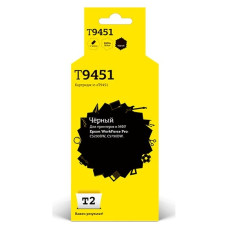 T2 C13T945140 Картридж IC-ET9451 для Epson WorkForce Pro C5290DW/C5790DW (5000стр.), черный, с чипом, пигментный