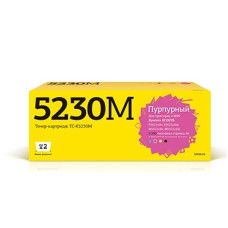 T2 TK-5230M Тонер-картридж для Kyocera ECOSYS M5521cdn/M5521cdw/P5021cdn/P5021cdw (2200 стр.) пурпурный, с чипом
