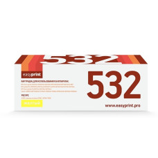EasyPrint CC532A/412A/382A Картридж LH-532A U для HP CLJ CP2025/M451/M476/LBP7200Cdn 718C (2900 стр.) жёлтый, с чипом