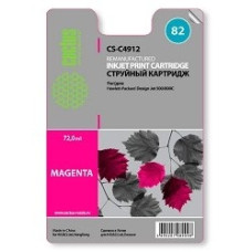 Cactus C4912 Картридж (CS-C4912) № 82 (пурпурный) для принтеров Design Jet 500/800C