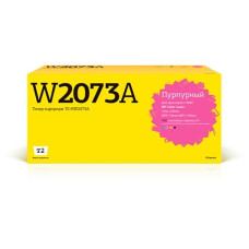 T2 W2073A картридж TC-HW2073A для HP Color Laser 150a/150nw/MFP 178nw/MFP 179fnw (700 стр.) пурпурный, с чипом