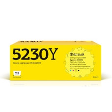 T2 TK-5230Y Тонер-картридж для Kyocera ECOSYS M5521cdn/M5521cdw/P5021cdn/P5021cdw (2200 стр.) желтый, с чипом