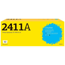 T2 W2411A картридж TC-HW2411A для HP Color LaserJet Pro M182n/M183fw (850 стр.) Голубой, с чипом