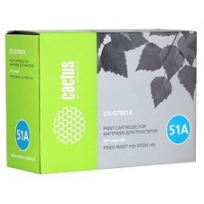 CACTUS CS-Q7551XS Картридж (CS-Q7551XS) для LJ P3005/M3027mfp/M3035mfp (13 000 стр.)