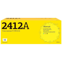T2 W2412A картридж TC-HW2412A для HP Color LaserJet Pro M182n/M183fw (850 стр.) Желтый, с чипом
