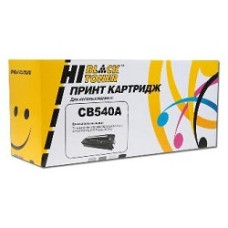 Hi-Black CB540A Картридж для HP CLJ CM1300/1312/CP1210/1215, Bk 2.2K