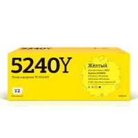 T2 TK-5240Y Тонер-картридж (TC-K5240Y) для Kyocera ECOSYS P5026cdn/P5026cdw/M5526cdn/M5526cdw (3000 стр.) желтый, с чипом
