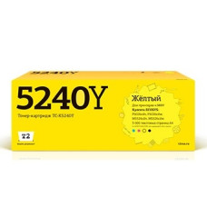 T2 TK-5240Y Тонер-картридж (TC-K5240Y) для Kyocera ECOSYS P5026cdn/P5026cdw/M5526cdn/M5526cdw (3000 стр.) желтый, с чипом