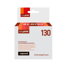 Easyprint C8767HE Картридж IH-8767 №130 для HP Deskjet 5743/6543/6943/9803/Photosmart 2573/8453, черный