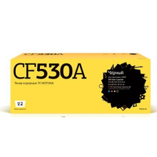 T2 CF530A Картридж (TC-HCF530A) для HP Color LaserJet Pro M154a/M154nw/M180n/M181fw (1100стр.) чёрный, с чипом