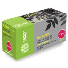 CACTUS TK-5240Y Тонер-картридж для Kyocera Ecosys M5526cdn/M5526cdw/P5026cdn/P5026cdw, жёлтый (3000стр.)