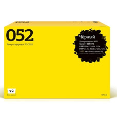 T2 Cartridge 052 Картридж TC-C052 для CANON i-SENSYS LBP212dw/214dw/215x/MF421dw/428x/426dw/429x (3100 стр.) чёрный, с чипом