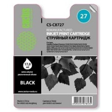 CACTUS C8727HE Картридж №27 (черный) для HP DeskJet 3320/3325/3420/3425/3520/3535/3550/3645/3647/3650/3745/3845/5650/5652/5655/5850; OfficeJet 4212/4215/421