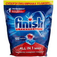 Finish All in 1 Max таблетки (original) для посудомоечной машины (100 шт.)