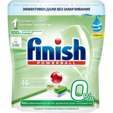 Finish Green Таблетки для посудомоечной машины 0% фосфатов (46 шт.)
