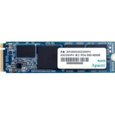 Накопитель SSD Apacer М.2 2280 AS2280P4 PCIe Gen3x2 with NVMe 480GB <AP480GAS2280P4-1> 3D TLC