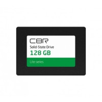 CBR SSD-128GB-2.5-LT22, Внутренний SSD-накопитель, серия "Lite", 128 GB, 2.5", SATA III 6 Gbit/s, SM2259XT, 3D TLC NAND, R/W speed up to 550/520 MB/s, TBW (TB) 64