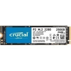 Crucial SSD M.2 250GB, PCIe Gen 3.0, NVMe, CT250P2SSD8