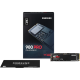 Накопитель SSD M.2 2280 PCI-E 4.0 x4 2000Гб Samsung 980 Pro ( MZ-V8P2T0BW )