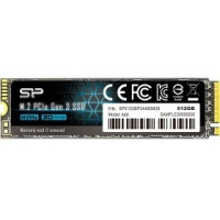 Silicon Power SSD 512Gb A60 SP512GBP34A60M28, M.2 2280, PCI-E x4, NVMe