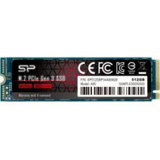 Silicon Power SSD 512Gb A80 SP512GBP34A80M28, M.2 2280, PCI-E x4, NVMe