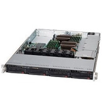 Supermicro CSE-815TQC-605WB Корпус компьютерный Supermicro Black 1U SC815 WI/O Chassis w/ 600W (Quick Release),RoHS/REA