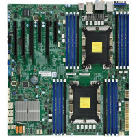 Supermicro MBD-X11DAI-N-O {X11DAi-N Intel® Xeon® Scalable Processors. Dual Socket P (LGA 3647) supported, Up to 2TB 3DS ECC RDIMM DDR4-2666MHz, M.2 Interfac, PCI-E}
