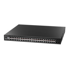 Коммутатор Edge-corE 48 x GE + 2 x 10G SFP+ ports + 1 x expansion slot (for dual 10G SFP+ ports) L3 Stackable Switch, w/ 1 x RJ45 console port, 1 x USB type A storage port, RPU connector, Stack up to 4 units Edge-corE ECS4620-52T