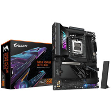 Материнская плата AORUS B850 AORUS ELITE X3D B850, AM5, 4*DDR5, 2*PCIEx16, 4*M.2, 3*Type-C, 2*USB3.2Gen2, 6*USB3.2Gen1, 8*USB2.0, 2*SATA3.0, 5G, HDMI, ATX, RTL