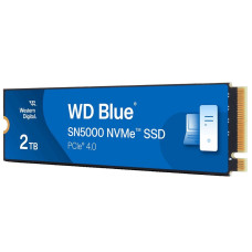 Твердотельный накопитель SSD Western Digital M.2 2280 2TB Blue WDS200T4B0E PCIe Gen4 x4, NVMe