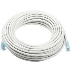 Кабельная сборка Hyperline PC-LPM-UTP-RJ45-RJ45-C6-20M-LSZH-GY Патч-корд U/UTP, Cat.6 (100% Fluke Component Tested), LSZH, 20м, серый