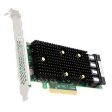 HBA-адаптер Broadcom SAS 9400-16i SGL (05-50008-00 / 03-50008-15012 / 03 – 50008 – 15006) PCIe 3.1 x8 LP, Tri-Mode SAS/SATA/NVMe 12G HBA, 16port(4*int SFF8643), 3416 IOC