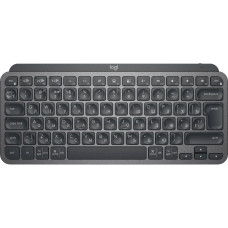 Клавиатура беспроводная Logitech MX Keys Mini Graphite |920-010501| Компактная, черная, Bluetooth LE/Logi Bolt, автоматическая подсветка, встроенная батарея, Type-C коннектор, кабель Type-C - Type-A в комплекте