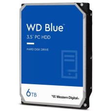 Жесткий диск Western Digital WD60EZAX Накопитель на жестком магнитном диске WD Жесткий диск WD Blue™ WD60EZAX 6ТБ 3,5