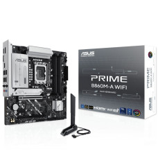 Материнская плата ASUS PRIME B860M-A WIFI LGA1851 mATX 4xDDR5 2xPCIEx16 PCIEx1 2xM.2 USB-C 2xDP HDMI 2.5GLAN Wi-Fi 6Е