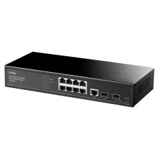 Коммутатор CUDY 8-Port Layer 2 Managed Gigabit Switch with 2 Gigabit SFP Slots 8-Port Layer 2 Managed 10/100/1000M Switch, 8 Gigabit Ethernet ports + 2 Gigabit SFP ports + 1 management port, backplane bandwidth 20Gbps, support dial-up… — CUDY GS2008S2