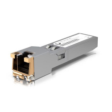 Трансивер Ubiquiti UACC-CM-RJ45-MG RJ45 SFP+модуль  поддерживающий 10G 100 м.