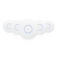 Точка доступа Wi-Fi Ubiquiti UniFi AP AC Pro (5-pack) |UAP-AC-PRO-5| Ubiquiti точка доступа, 2.4/5 ГГц, 3x3 MIMO, до 1300+450 |UAP-AC-PRO-5| Мбит/с, 2 гигабитных сетевых порта, поддержка питания IEEE 802.3af PoE / 802.3at PoE+ (5-pack) (025464) {4}